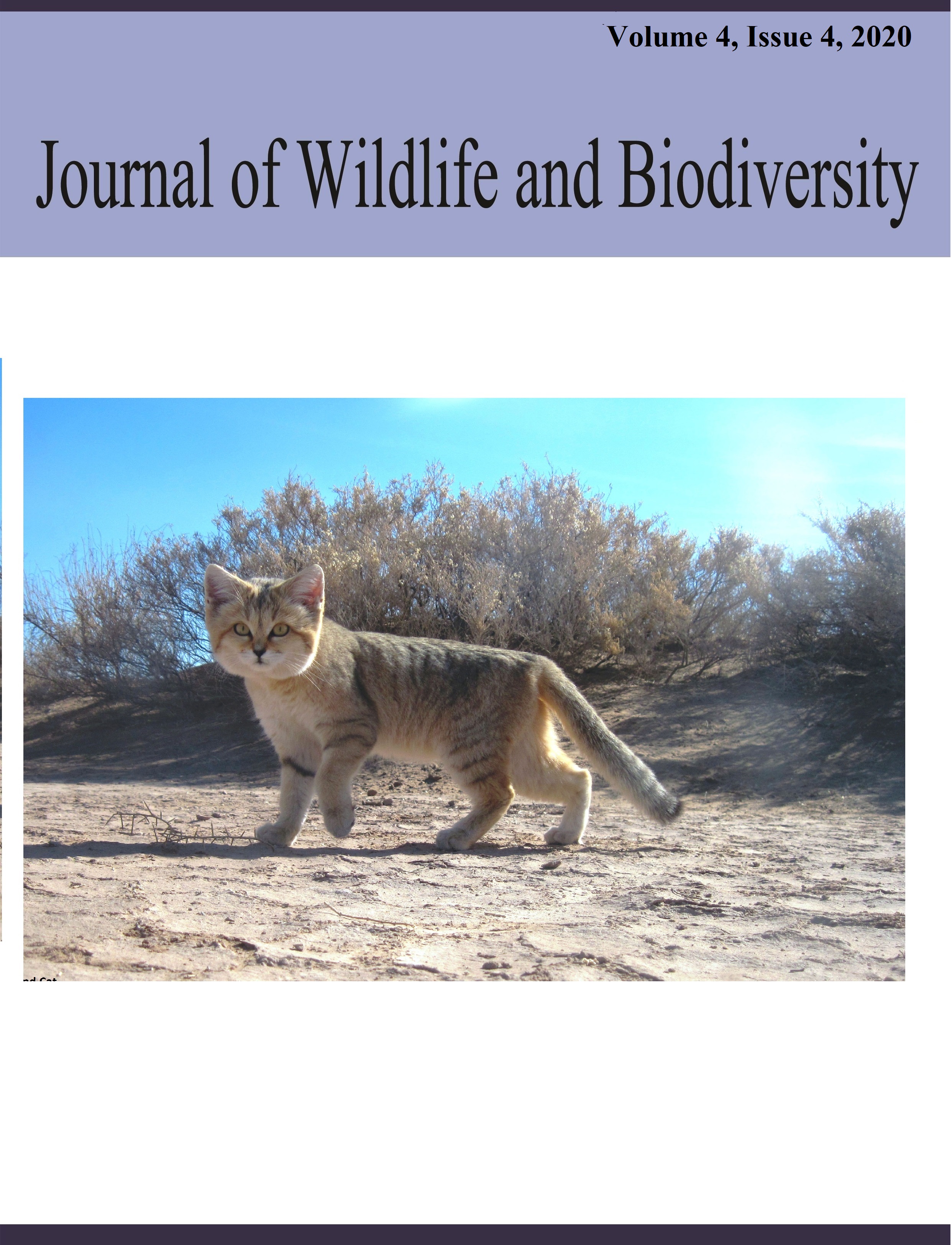 					View Vol. 4 No. 4 (2020): Journal of Wildlife and Biodiversity
				