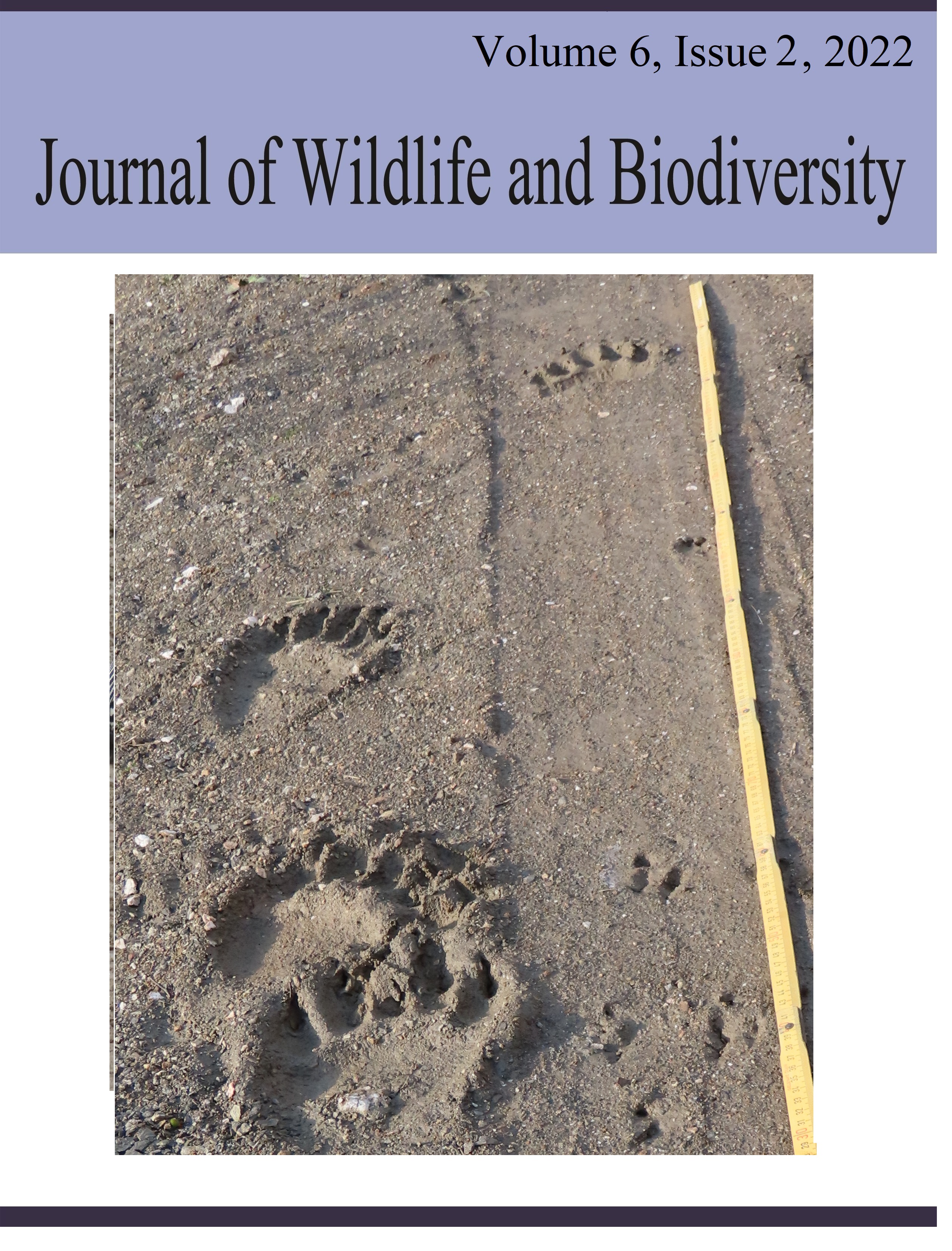					View Vol. 6 No. 2 (2022): Journal of Wildlife and Biodiversity 
				
