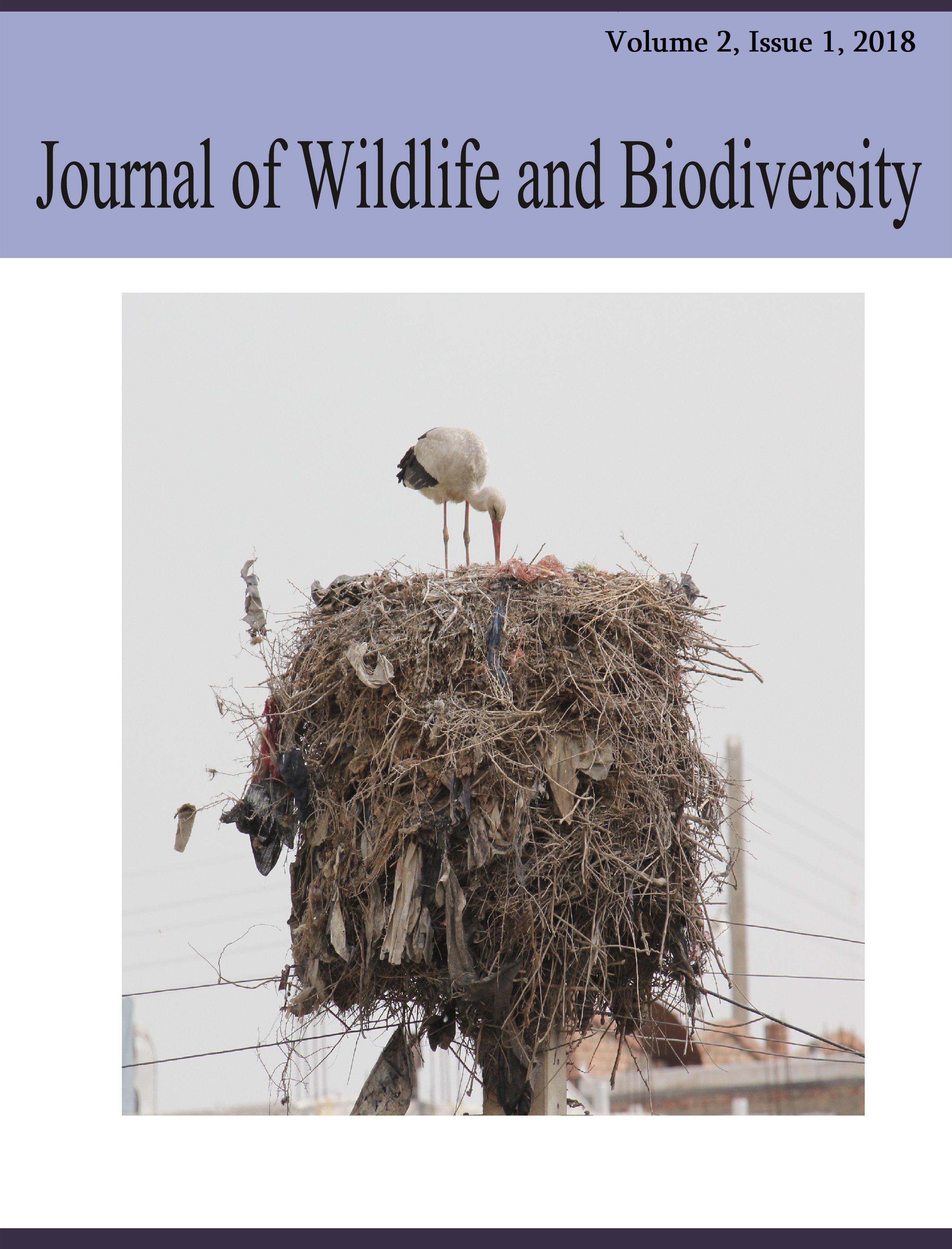 					View Vol. 2 No. 1 (2018): Journal of Wildlife and Biodiversity
				