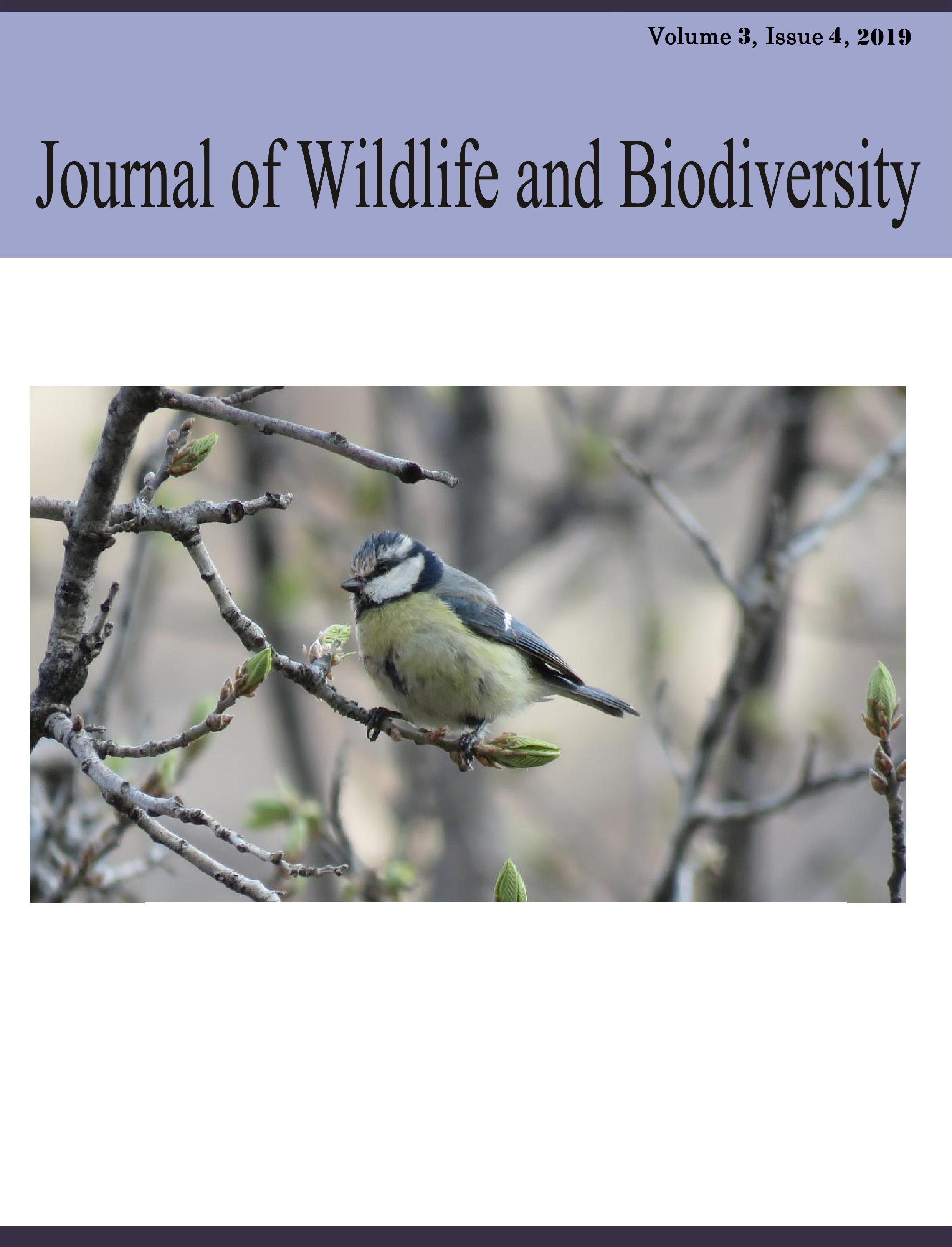 					View Vol. 3 No. 4 (2019): Journal of Wildlife and Biodiversity
				